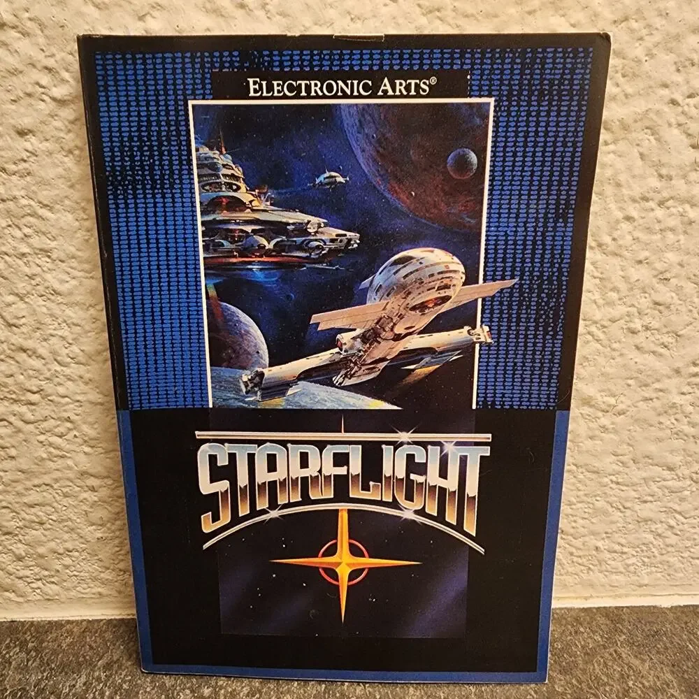 Game - Starflight (CIB+) - Genesis - Sega - Electronic Arts